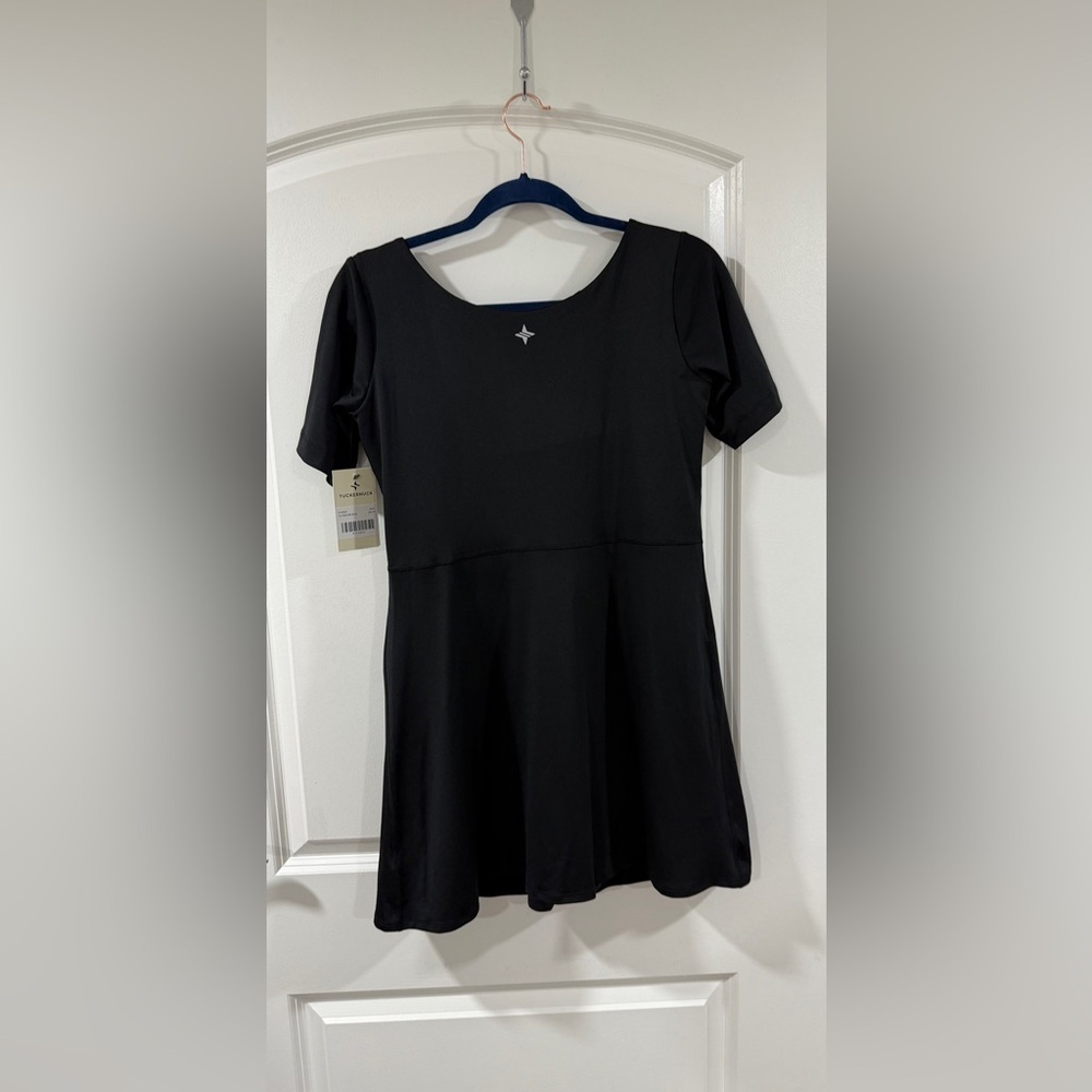 Tuckernuck Sport Rosemary Dress M Black Tennis Golf Active Dress NWT - Picture 6 of 11